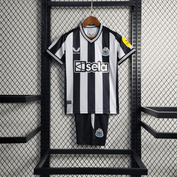 2023/2024 Kids Size Newcastle United Home Soccer Jersey 1:1 Thai Quality FTBL4ALL