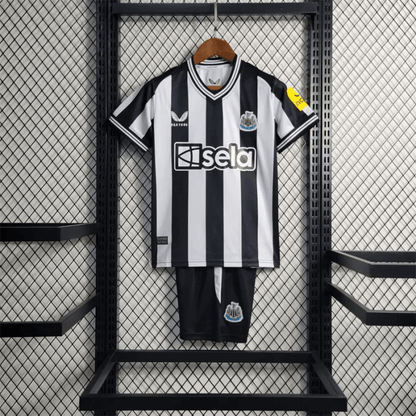 2023/2024 Kids Size Newcastle United Home Soccer Jersey 1:1 Thai Quality FTBL4ALL