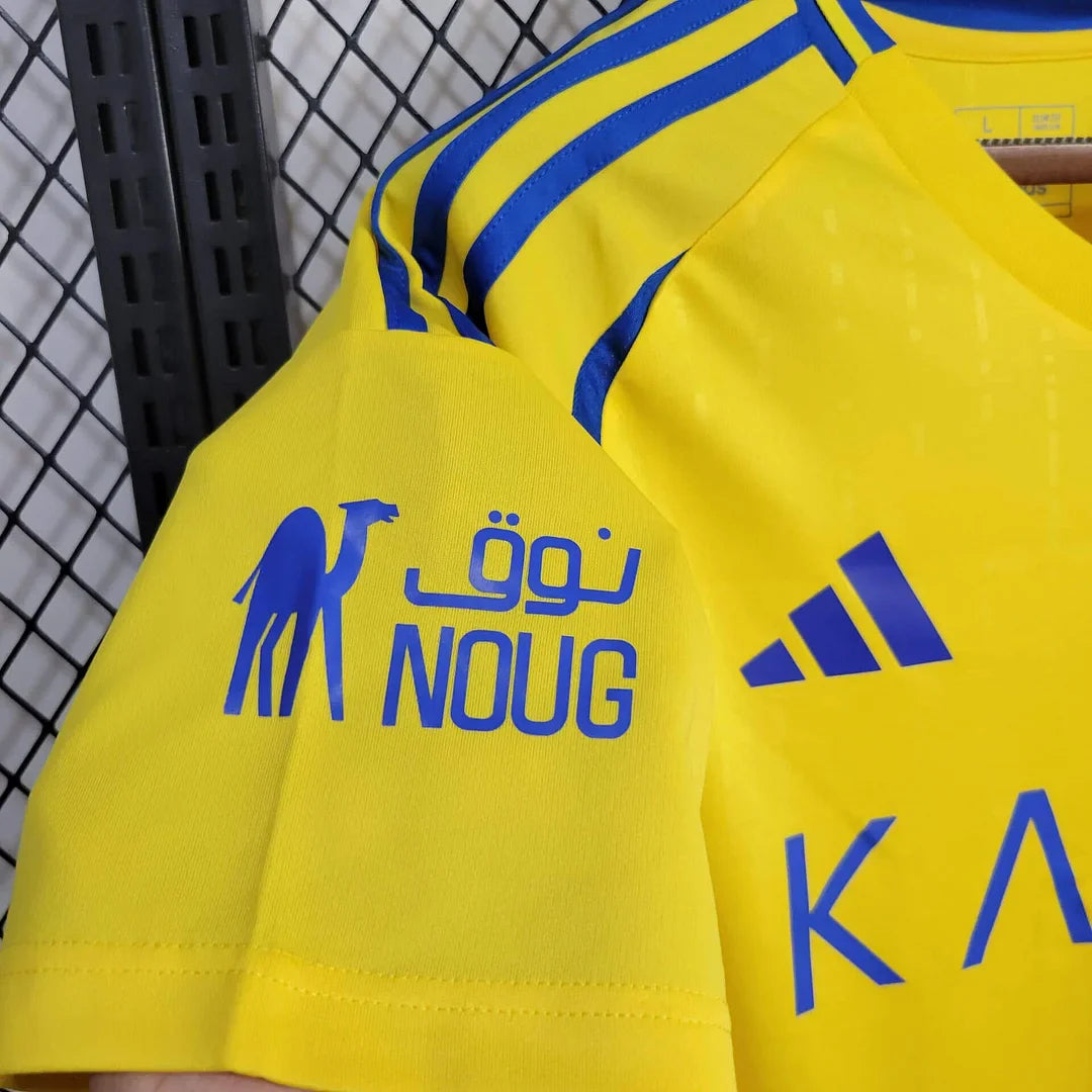 2024/2025 Al-Nassr Home Football Shirt 1:1 Thai Quality FTBL4ALL