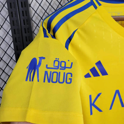 2024/2025 Al-Nassr Home Football Shirt 1:1 Thai Quality FTBL4ALL