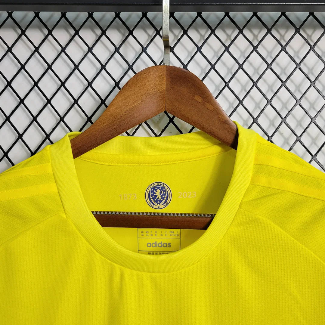 2023 Scotland Goalkeeper Yellow Football Shirt FTBL4ALL