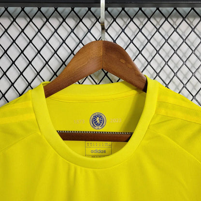 2023 Scotland Goalkeeper Yellow Football Shirt FTBL4ALL