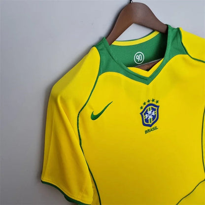 2004 Retro Brazil Soccer Jersey Home FTBL4ALL