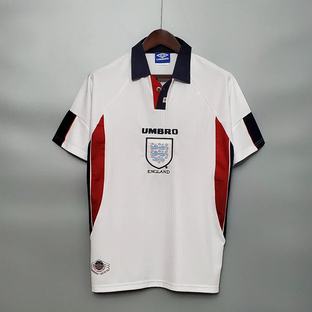 1998 Retro England Home Soccer Jersey FTBL4ALL