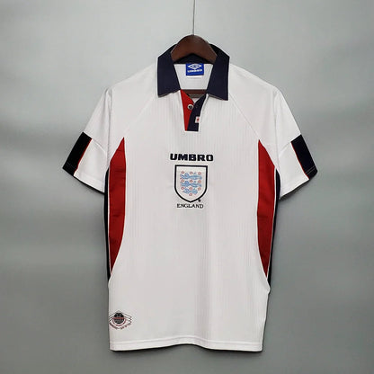 1998 Retro England Home Soccer Jersey FTBL4ALL