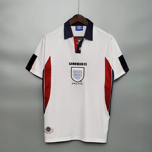 1998 Retro England Home Soccer Jersey FTBL4ALL