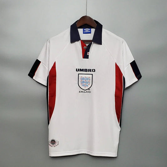 1998 Retro England Home Soccer Jersey FTBL4ALL