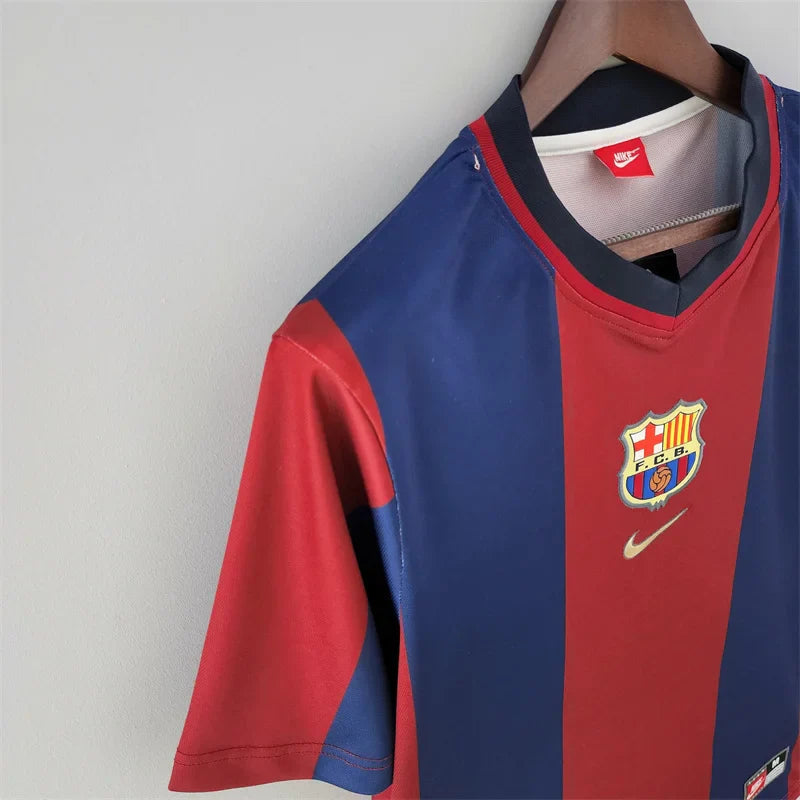 1998/1999 Retro Barcelona Football Shirt Home 1:1 Thai Quality FTBL4ALL