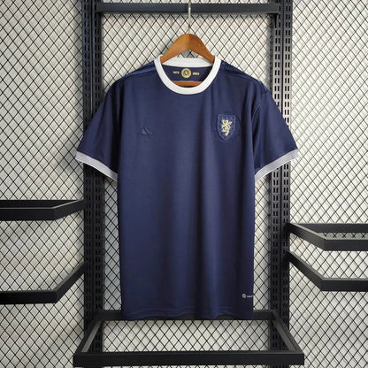 2023 Scotland 150th Anniversary Edition Navy Blue Football Shirt FTBL4ALL