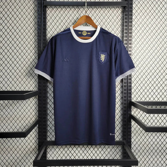 2023 Scotland 150th Anniversary Edition Navy Blue Football Shirt FTBL4ALL