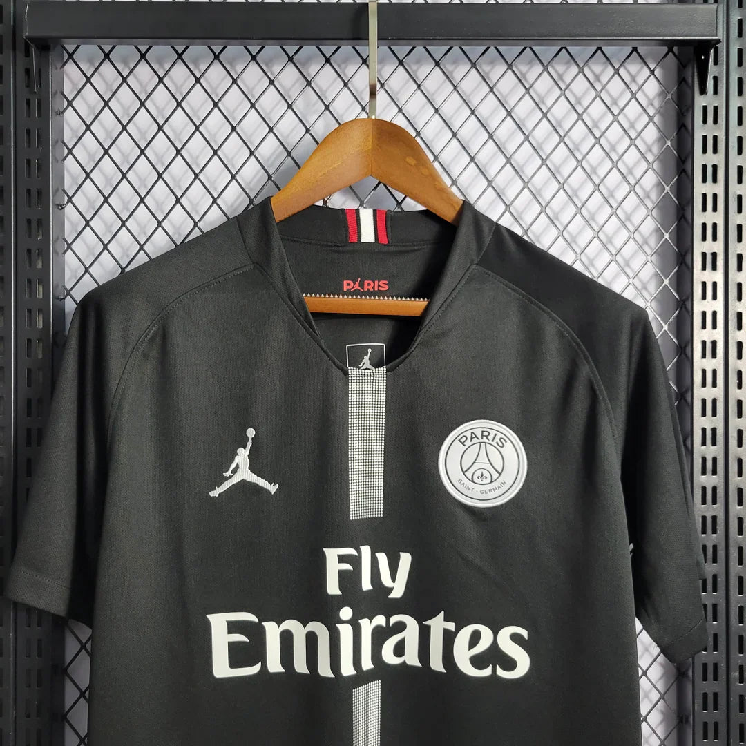 2018/2019 Retro Psg Paris Saint-Germain Black Soccer Jersey FTBL4ALL