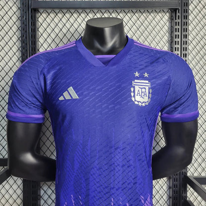 2022 FIFA World Cup Argentina National Team Away Jersey - Player Version FTBL4ALL