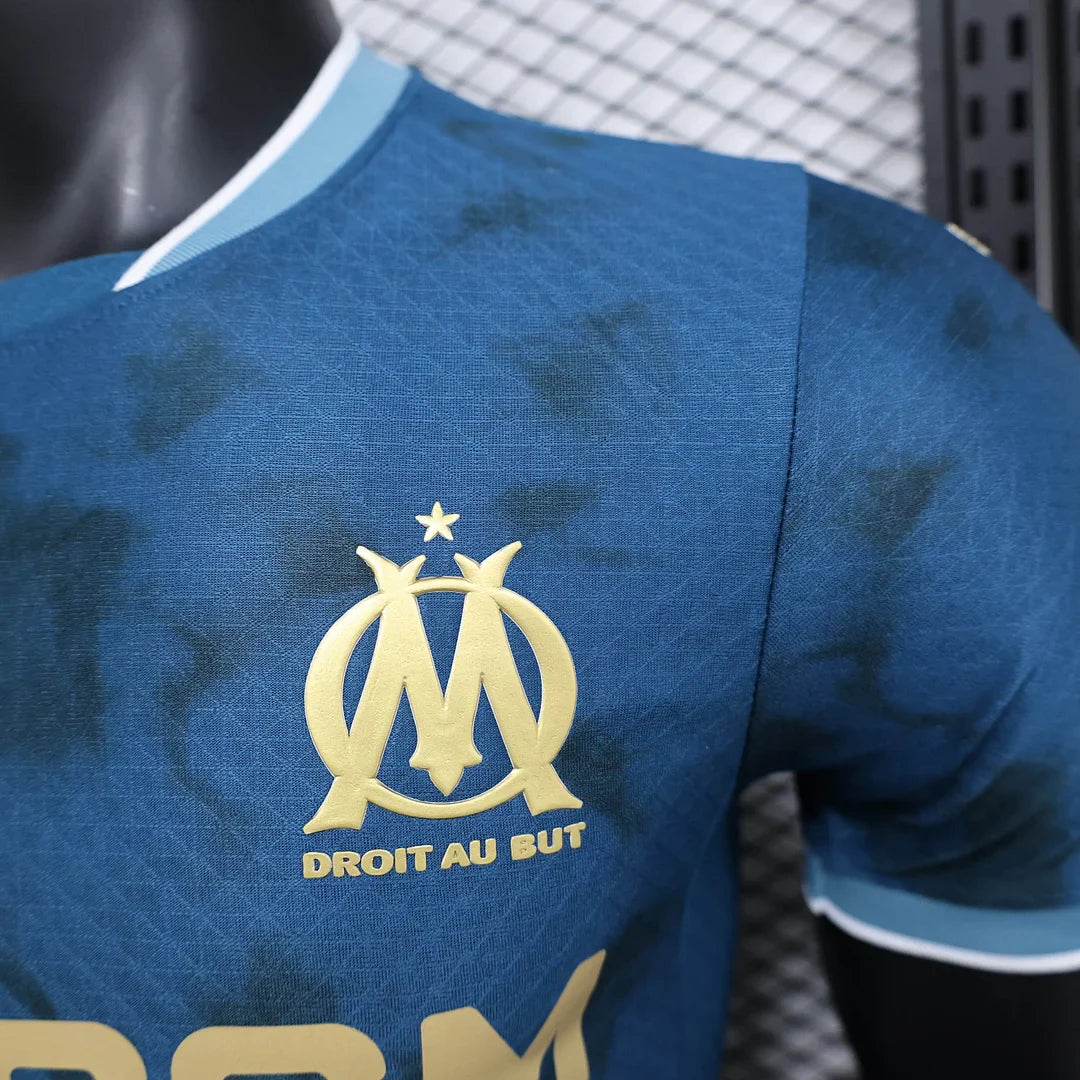 2024/2025 Olympique de Marseille Away Football Jersey - Player Version FTBL4ALL
