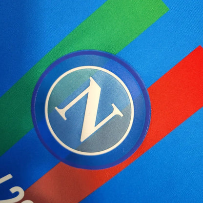 2023/2024 Napoli Soccer Commemorative Edition Blue Jersey 1:1 Thai Quality FTBL4ALL