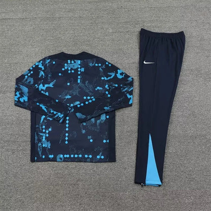 2024/2025 Chelsea Half-Pull Tracksuit Royal Blue FTBL4ALL