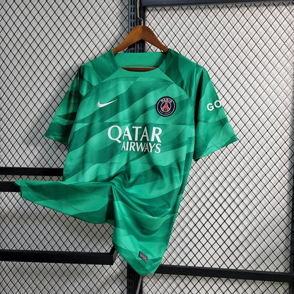 2023/2024 Psg Paris Saint-Germain Goalkeeper Green Football Shirt FTBL4ALL