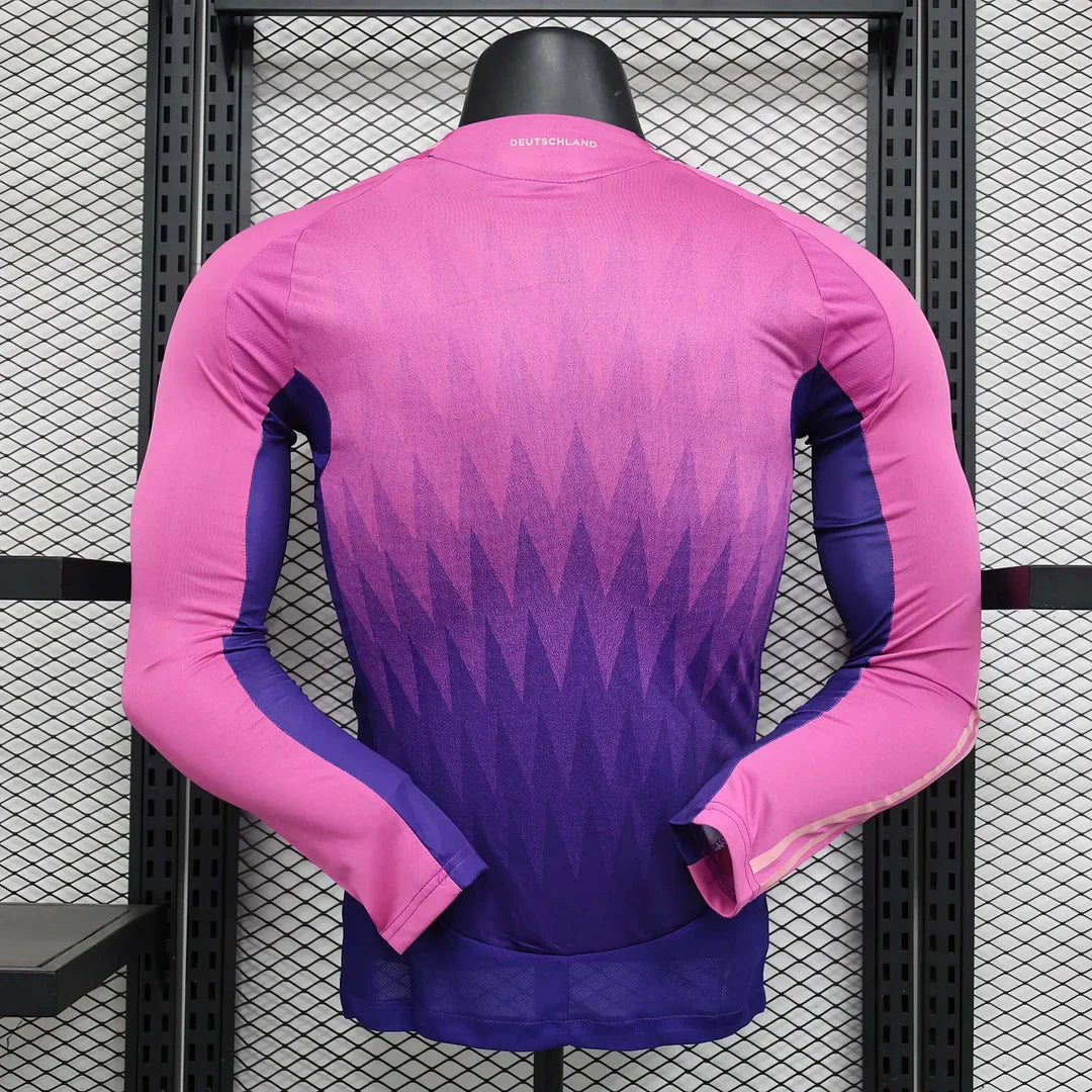 2024 Long Sleeve Player Version Germany Away Football Shirt 1:1 Thai Quality FTBL4ALL