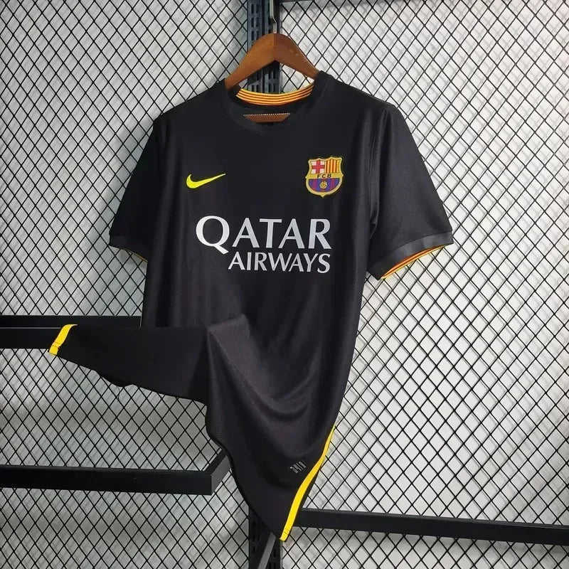 2013/2014 Retro Barcelona Black Football Shirt 1:1 Thai Quality FTBL4ALL