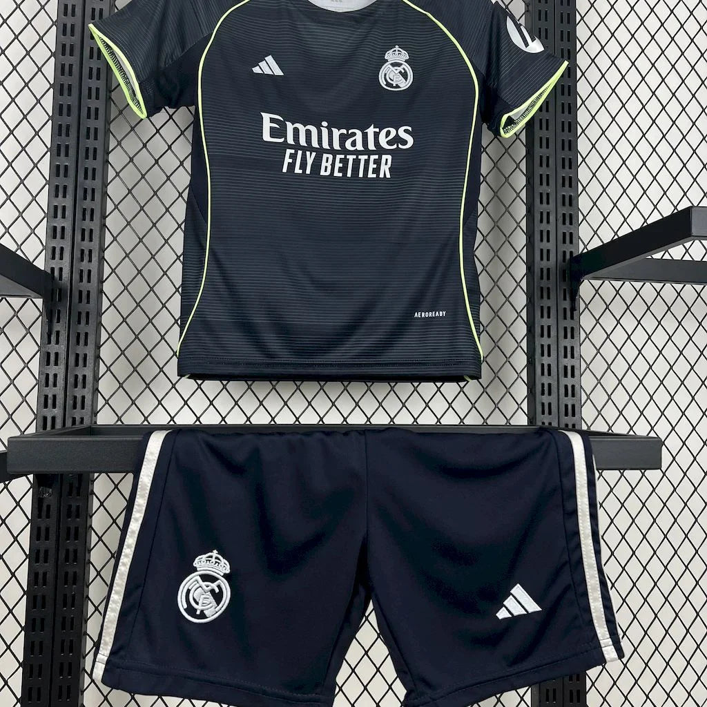 2025/2026 Real Madrid Away Football Shirt Kids Size FTBL4ALL