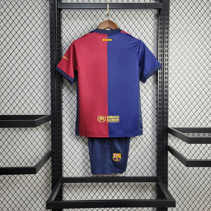 2024/2025 Kids Size Barcelona Home Football Shirt 1:1 Thai Quality FTBL4ALL