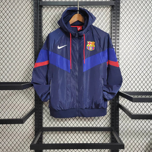 2023/2024 Barcelona Windbreaker Blue Jersey FTBL4ALL