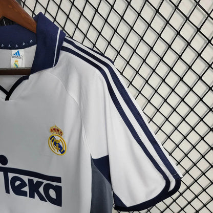 2000/2001 Retro Real Madrid Home Football Shirt 1:1 Thai Quality FTBL4ALL