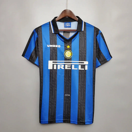 1997/1998 Retro Internazionale Milan Home Football Jersey 1:1 Thai Quality FTBL4ALL
