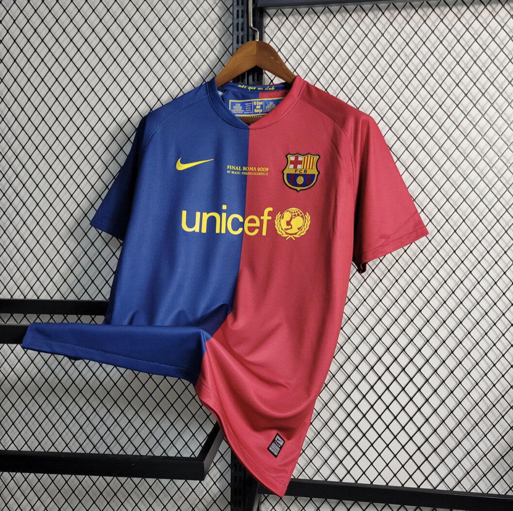 2008/2009 Retro Barcelona Football Shirt Home 1:1 Thai Quality FTBL4ALL