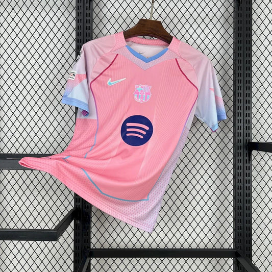 2025/2026 Barcelona Special Edition Pink Football Shirt FTBL4ALL