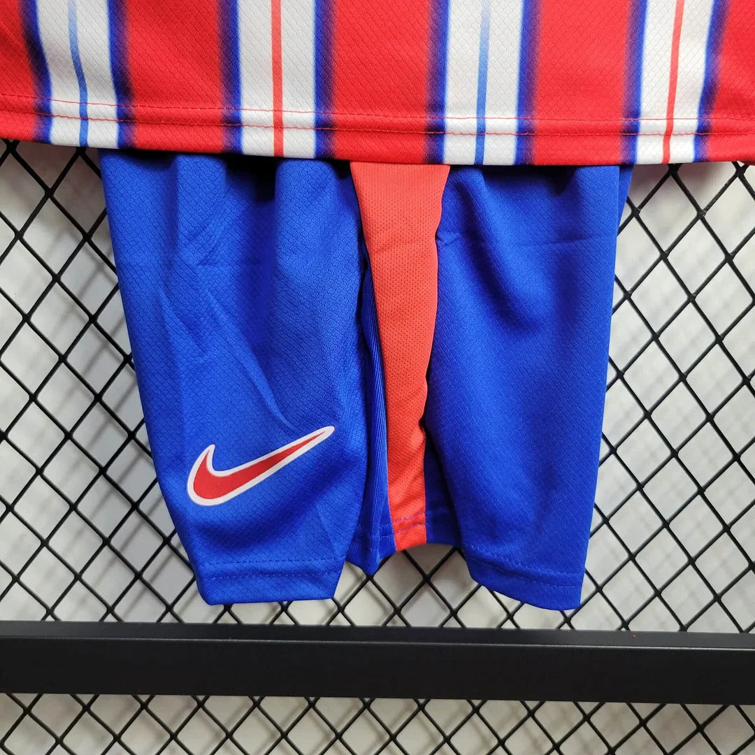 2024/2025 Atletico Madrid Home Football Shirt Kids Size 1:1 Thai Quality FTBL4ALL