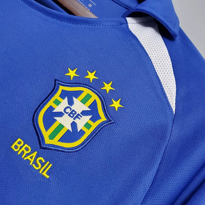 2002 Retro Brazil Away Soccer Jersey FTBL4ALL