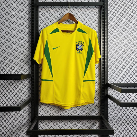 2002 Retro Brazil Soccer Jersey Home FTBL4ALL
