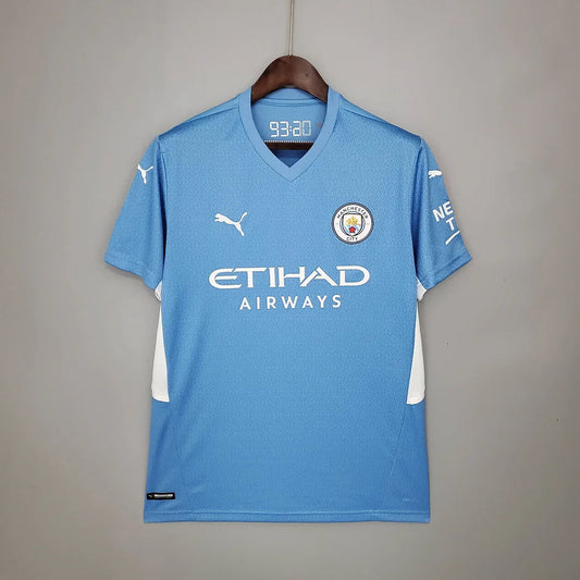 Manchester City Football Shirt 2021/2022 Retro 1:1 Thai Quality Home FTBL4ALL