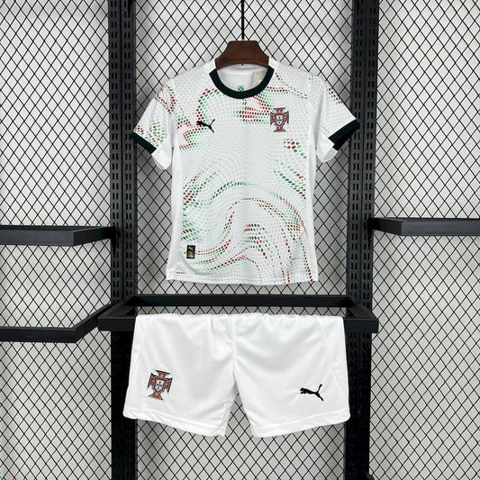 2025 Portugal Away Football Shirt Kids Size 1:1 FTBL4ALL