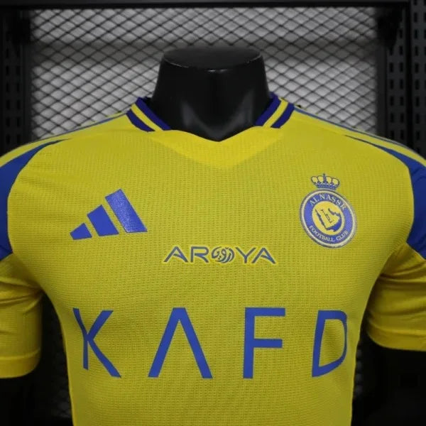 2024/2025 Al-Nassr Home Football Shirt 1:1 Thai Quality - Player Version FTBL4ALL