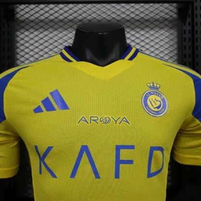 2024/2025 Al-Nassr Home Football Shirt 1:1 Thai Quality - Player Version FTBL4ALL