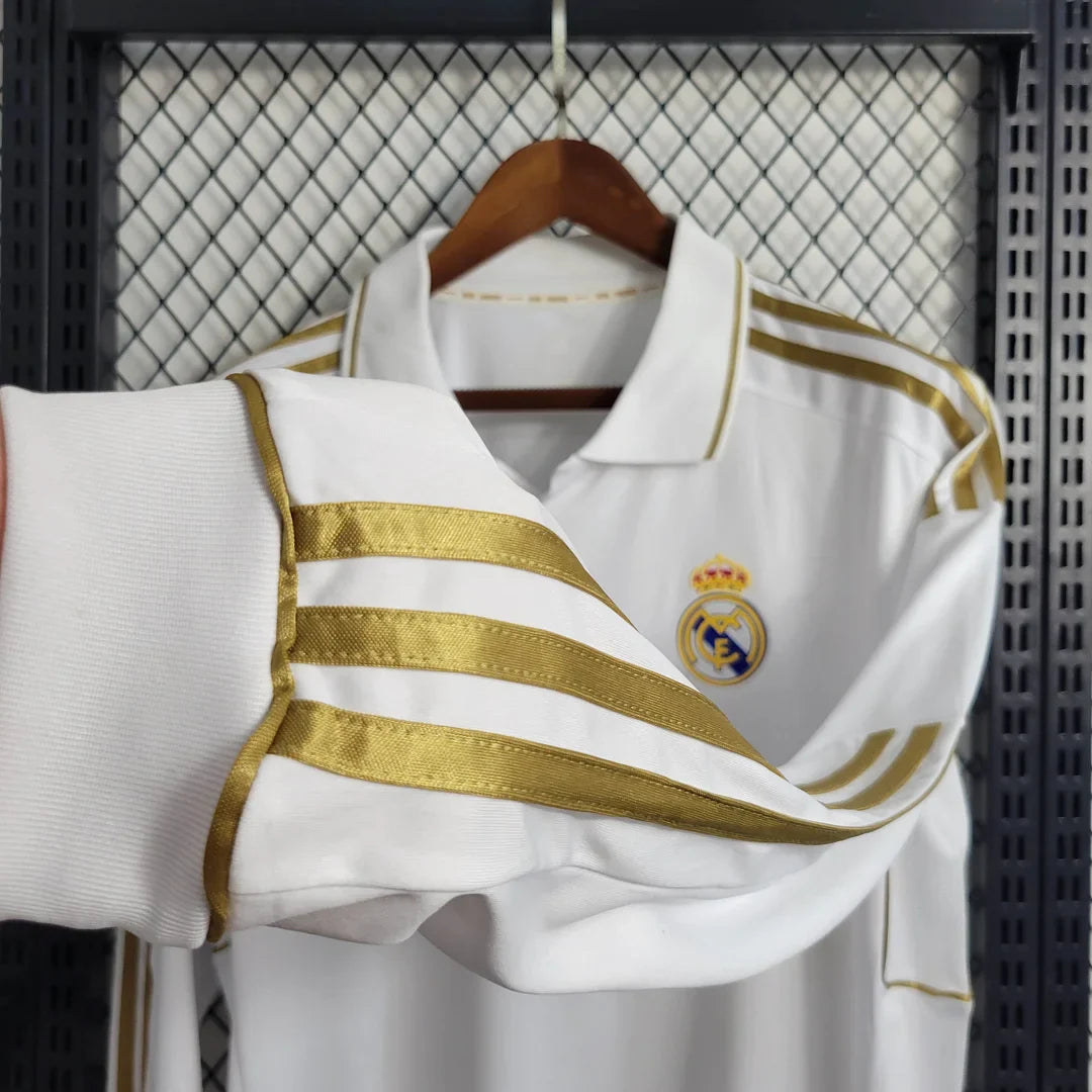 2011/2012 Retro Long Sleeve Real Madrid Home FTBL4ALL
