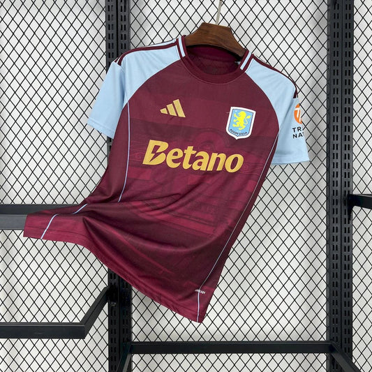 2025/2026 Aston Villa Home Football Shirt FTBL4ALL
