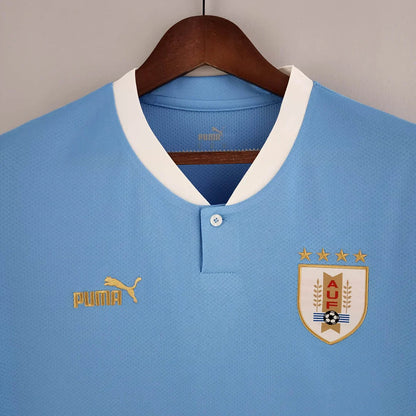 2022 FIFA World Cup Uruguay Home Soccer Jersey FTBL4ALL