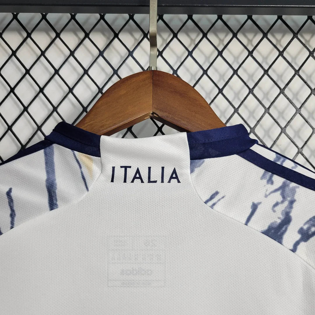 2023 Italy Away Soccer Shirt Kids Size FTBL4ALL