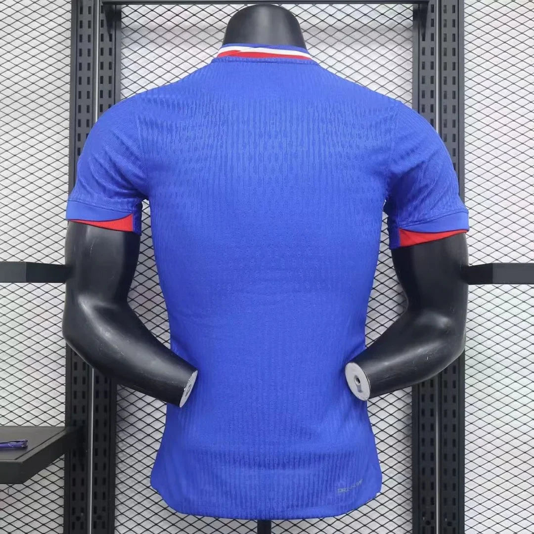 2024 France Home Football Shirt 1:1 Thai Quality - Player Version FTBL4ALL