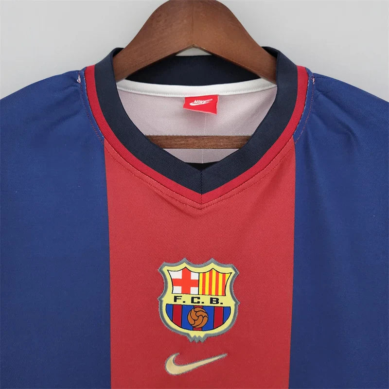 1998/1999 Retro Barcelona Football Shirt Home 1:1 Thai Quality FTBL4ALL