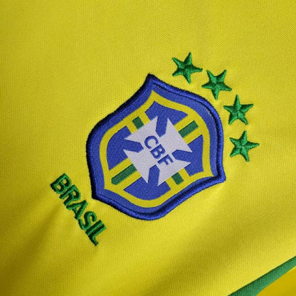 2002 Retro Kids Size Brazil Home Soccer Jersey FTBL4ALL