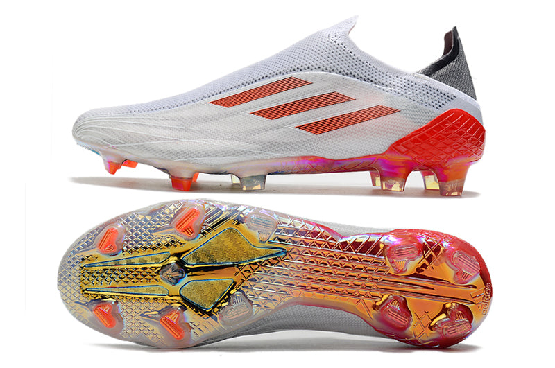 X Speed Flow +FG Laceless White Spark CC
