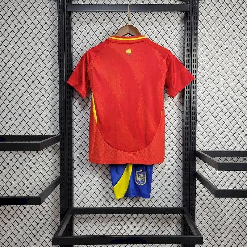 2024 Kids Size Spain Home Football Shirt 1:1 Thai Quality FTBL4ALL