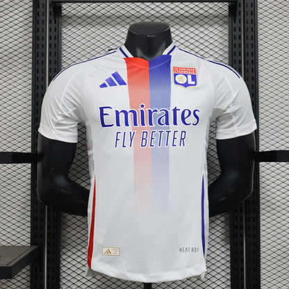 2024/2025 Lyon Home Football Shirt - Player Version FTBL4ALL