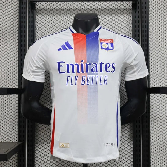 2024/2025 Lyon Home Football Shirt - Player Version FTBL4ALL