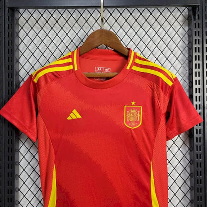 2024 Kids Size Spain Home Football Shirt 1:1 Thai Quality FTBL4ALL