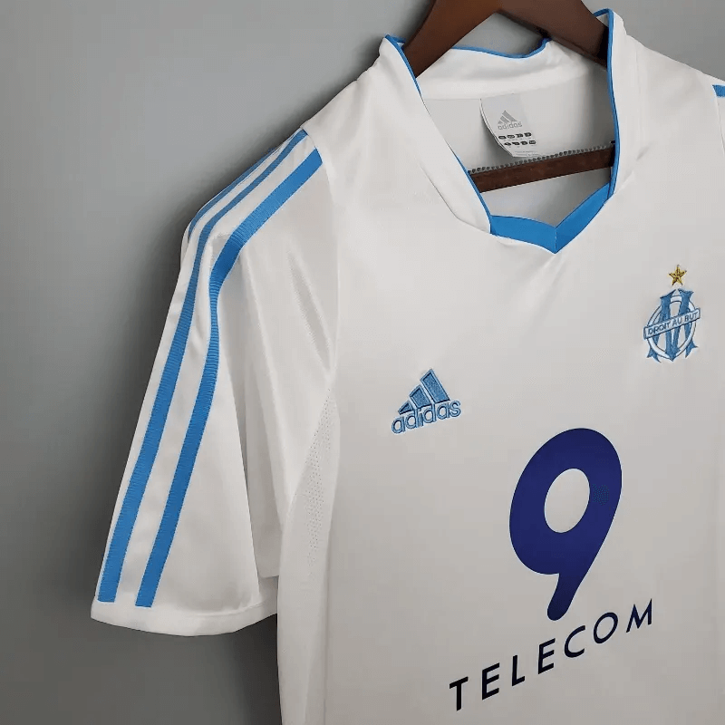 2002/2003 Retro Olympique de Marseille Home Football Shirt 1:1 Thai Quality FTBL4ALL