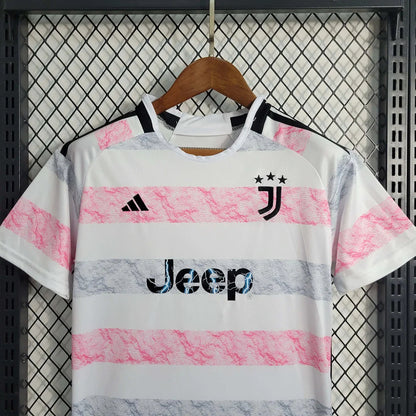 2023/2024 Juventus Away Soccer Jersey 1:1 Thai Quality Kids Size FTBL4ALL